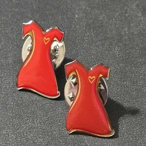 2002 American Heart Associations Go Red For Women Heart Disease Campaign Pin